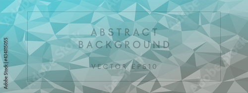 low poly abstract modern background. pastel colors chaotic triangles of variable size and rotation. Minimalist layout for business card landing page wallpaper website brochure. Trendy vector eps10
