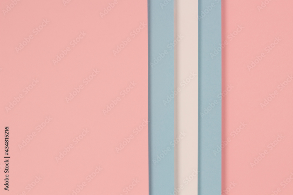 Abstract geometric pastel color paper texture background with light blue, pink and white colors Abstract geometric pastel color paper texture background with light blue, pink and white colors