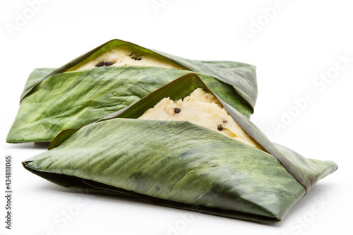 Quimbolito, traditional colombian food.