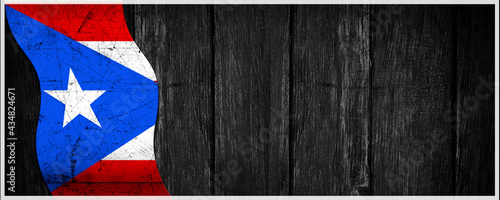 puerto rico Flag Banner