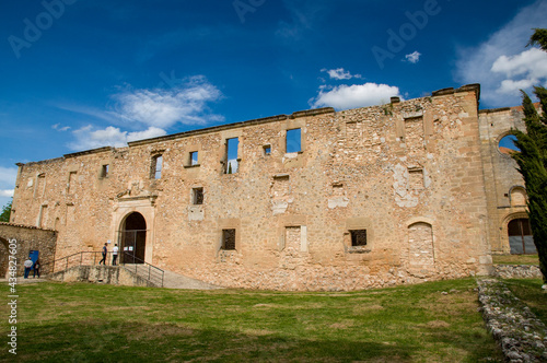 Monasterio de Monsalud es un conjunto monástico cisterciense construido en la segunda mitad del siglo XII ,Córcoles, Guadalajara, Castilla la Mancha. España