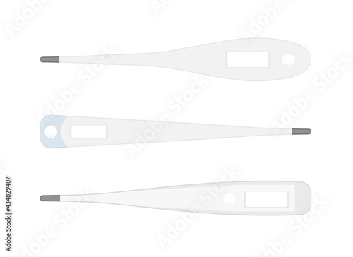 A set of electronic thermometers for measuring body temperature