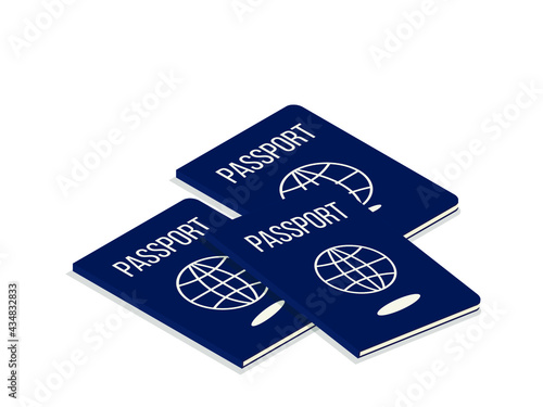International passport for travel and immigration