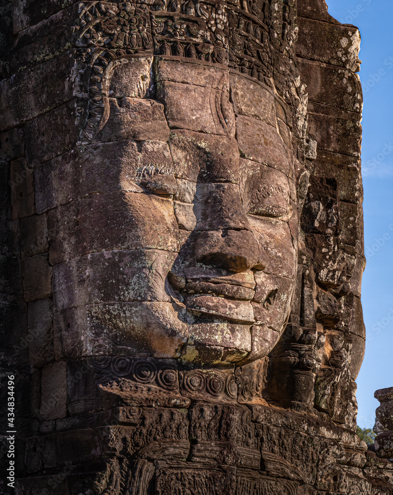 Naklejka premium Bayon Wat in Angkor Thom