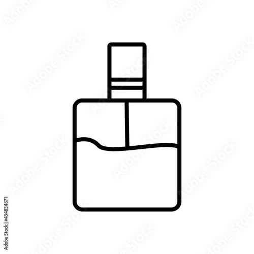 perfume icon line style vector