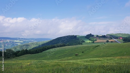 Wallpaper Mural panorama of the mountains Torontodigital.ca