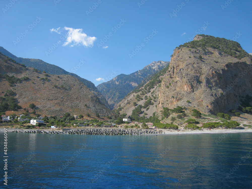 Kreta: Am Ende der Samaria-Schlucht - Agia Roumeli