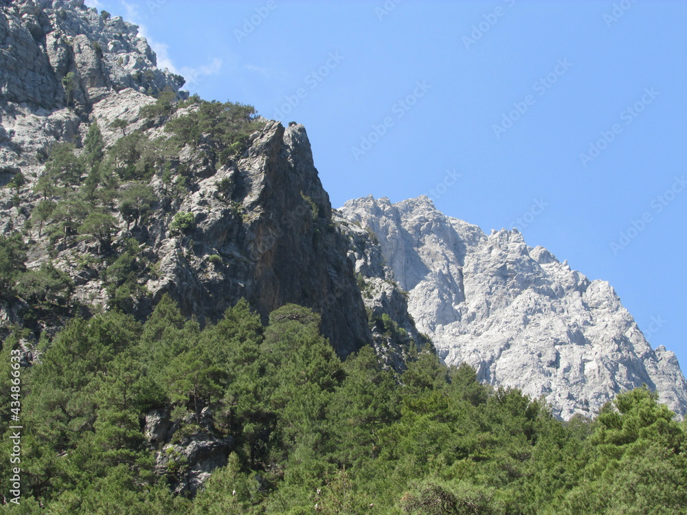 Fototapeta premium Kreta: Wandern in der Samaria-Schlucht