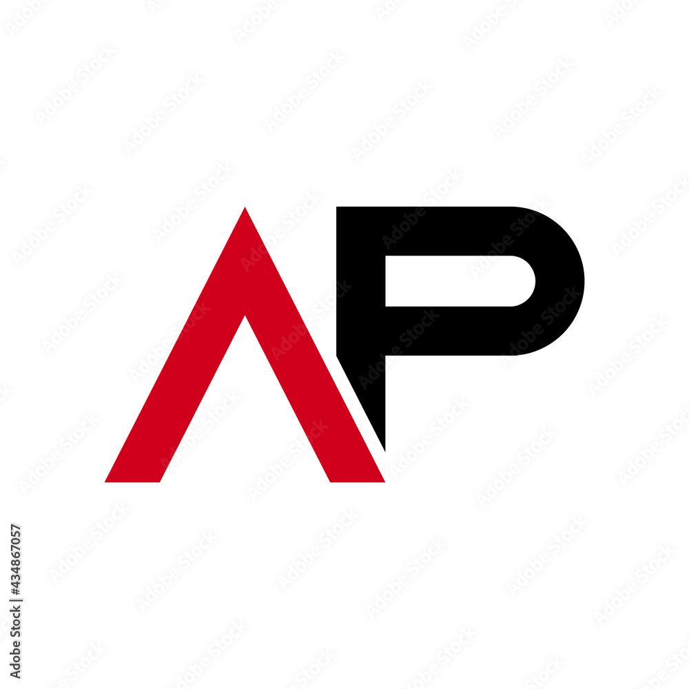 Illustration Vector Graphic of Modern AP Letter Logo. Perfect to use for Technology Company Illustration Vector Graphic of Modern AP Letter Logo. Perfect to use for Technology Company