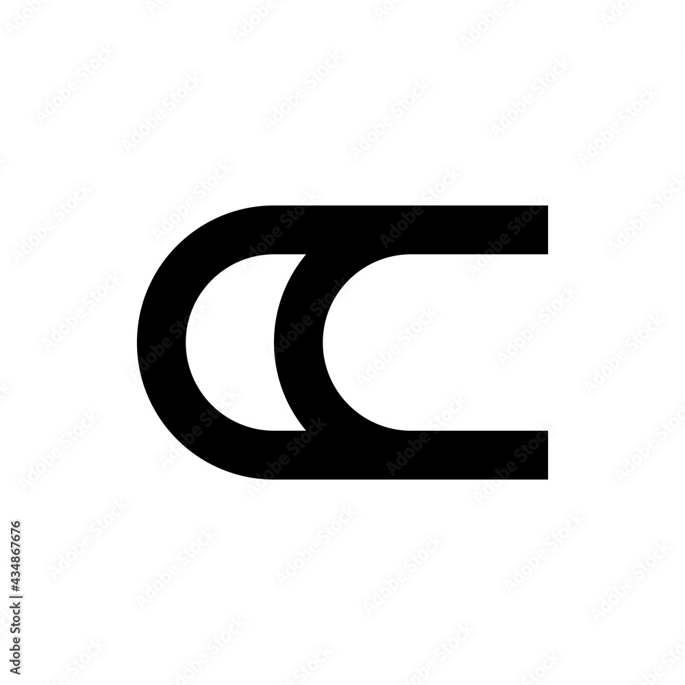 Illustration Vector Graphic of Modern CC Letter Logo. Perfect to use for Technology Company Illustration Vector Graphic of Modern CC Letter Logo. Perfect to use for Technology Company