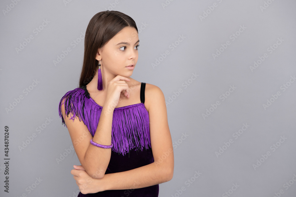 Looking gorgeous. Beauty look of cute girl. Find your perfect look, copy space Looking gorgeous. Beauty look of cute girl. Find your perfect look, copy space