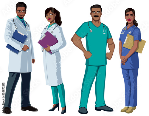 Indian Health Care Workers on White