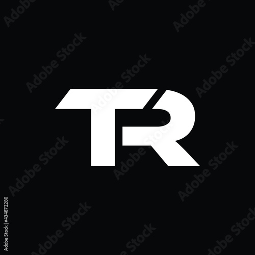 tr letter logo design