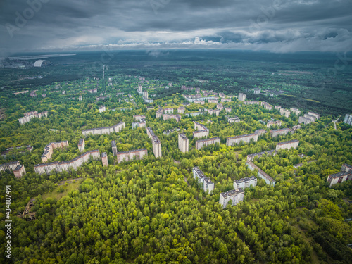 Pripyat, a ghost town, the consequences of a disaster, what a city without people looks like now, Ukraine, Chernobyl