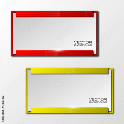 Colloquial cloud vector banner. The original form as two form, overlapping. The flat image. Advertising Design shape. Vector label tag.