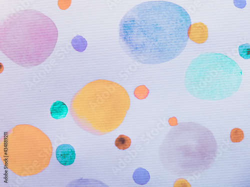 Fashion Dot. Rainbow Art Deco Texture. Ethnic photo