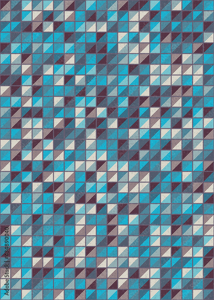 Abstract Geometric Pattern generative computational art illustration Abstract Geometric Pattern generative computational art illustration