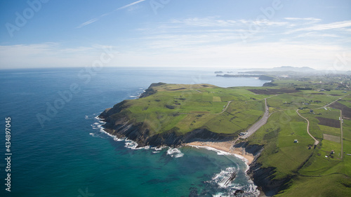 Cantabria coast in Spain