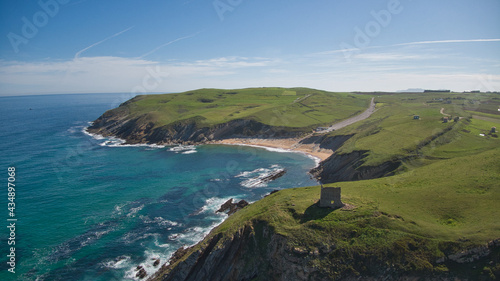Cantabria coast in Spain