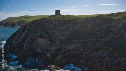 Cantabria coast in Spain