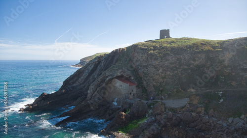 Cantabria coast in Spain