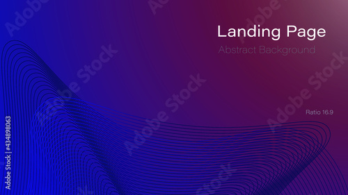 simple abstract red, blue background with blue line wave and ratio 16.9, can be used for banner sale, wallpaper, for, brochure, landing page.
