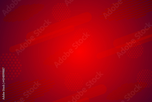 Light Red vector cover with rounded stripes and dots and Modern geometrical abstract illustration with sticks and dots and The pattern can be used for websites.eps