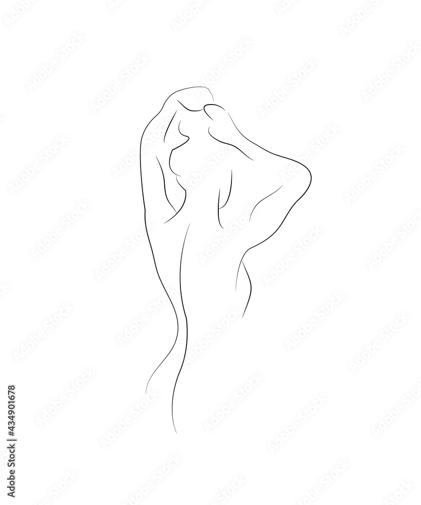 Trendy Womans Face Silhouette in One Line Art Style for Fashion Prints  Tattoos Posters Cards Etc Continuous Art Face and Stock Vector   Illustration of girl icon 199680147