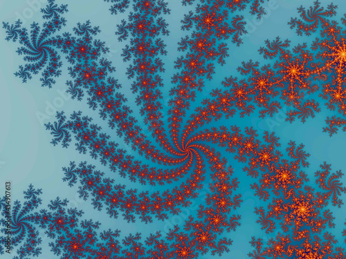 Beautiful zoom into the infinite mathemacial mandelbrot fractal.