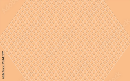 Vector waffle background. Vector illustration.
