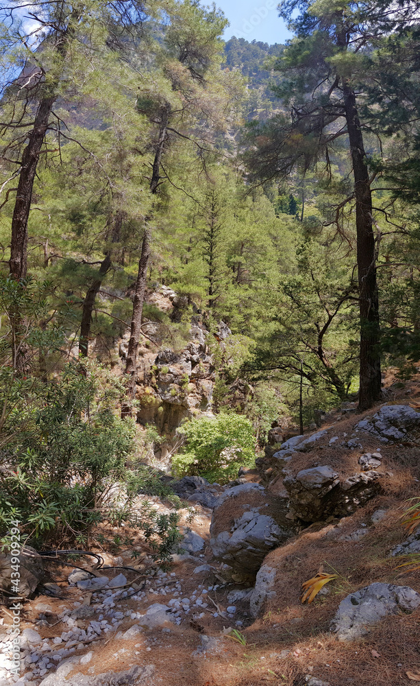 Samaria-Schlucht auf Kreta Samaria-Schlucht auf Kreta