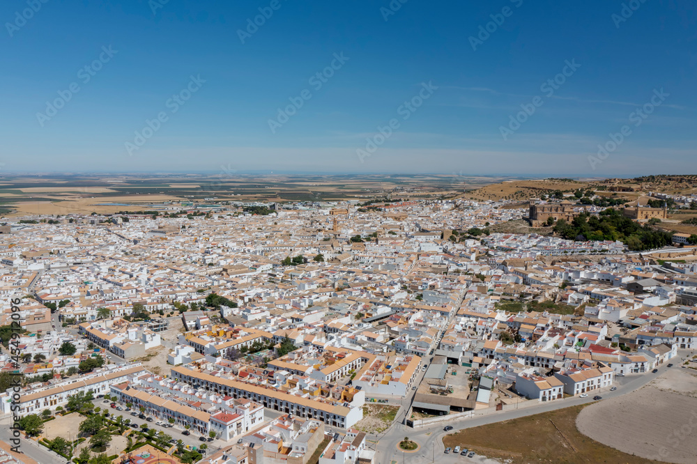 vista del municipio de Osuna en la provincia de Sevilla, Andalucía