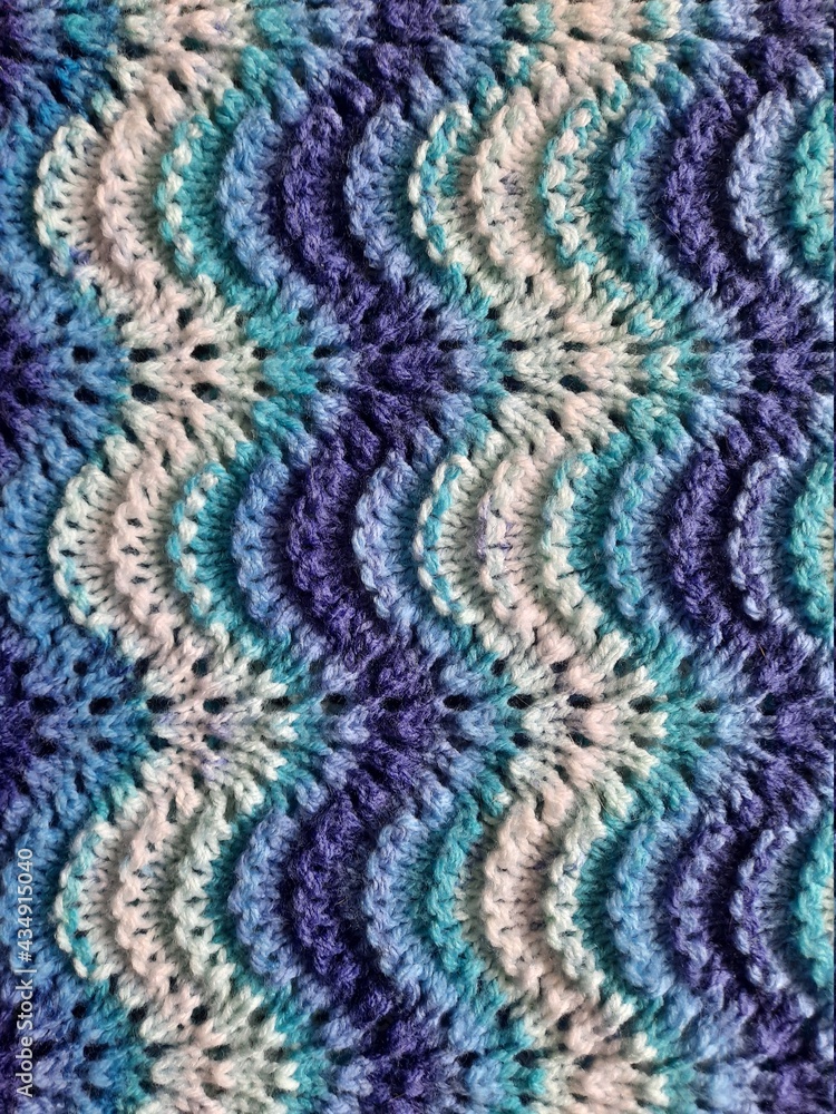 beautiful knitting pattern.close-up beautiful knitting pattern.close-up