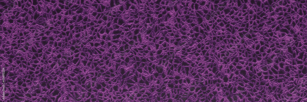 Obraz premium 3D rendering. Purple leather texture.