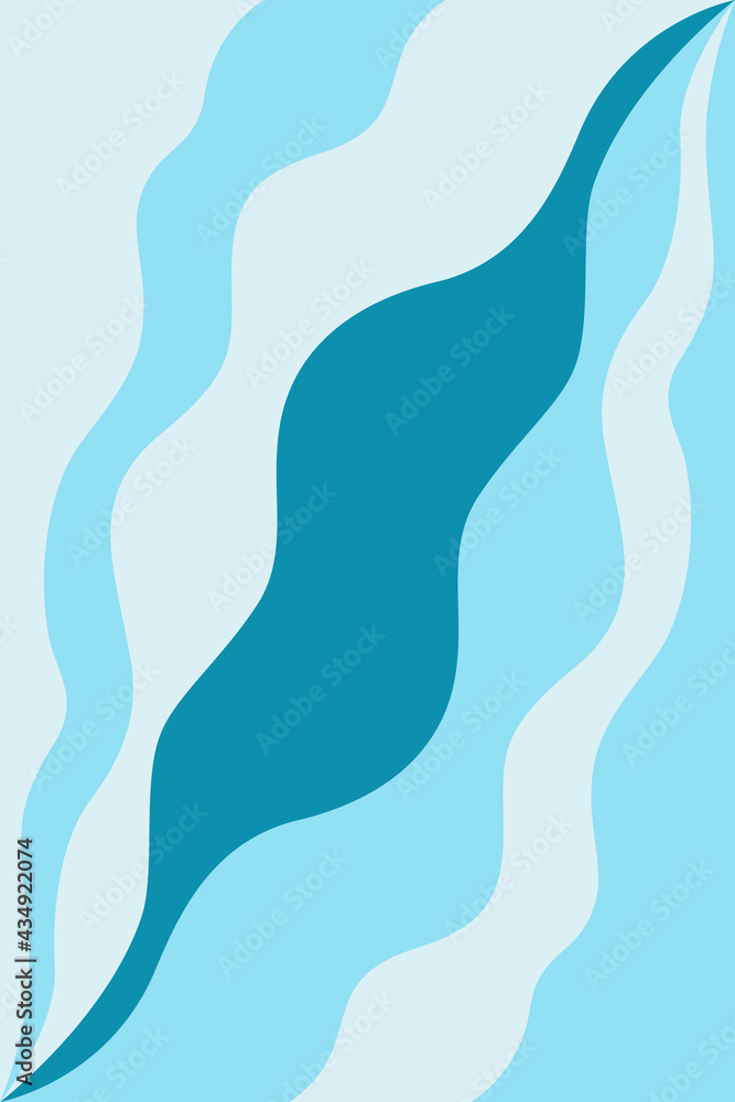 abstract colored landscape. boho, minimalism abstract colored landscape. boho, minimalism
