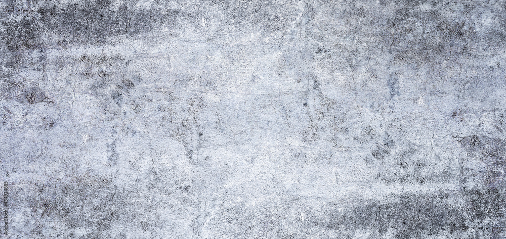 Fototapeta premium Gray cement wall or concrete surface texture for background.