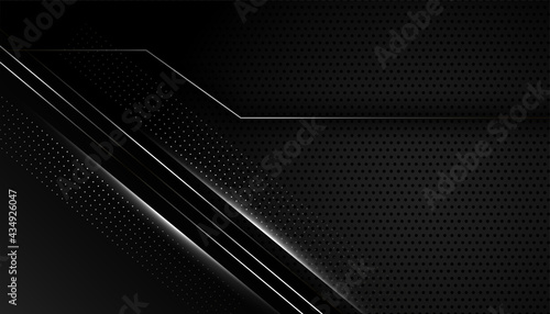dark black background with silver lines