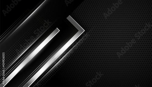 abstract black and silver wallpaper design