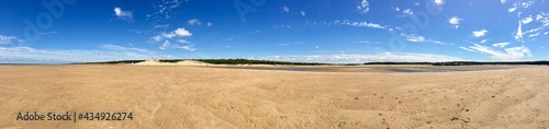 Foto Etendue de sable à marée basse Bretagne