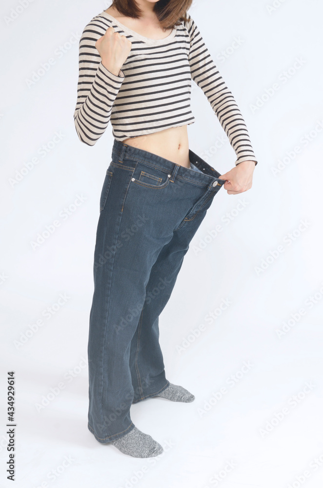 ダイエットに成功した女性 ダイエットに成功した女性