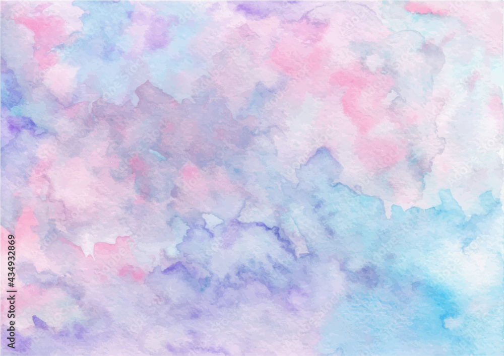 Obraz premium Pastel abstract texture background with watercolor