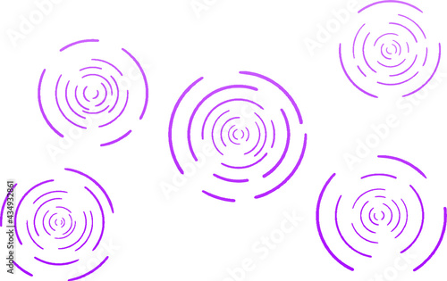 Purple gradient ripples
