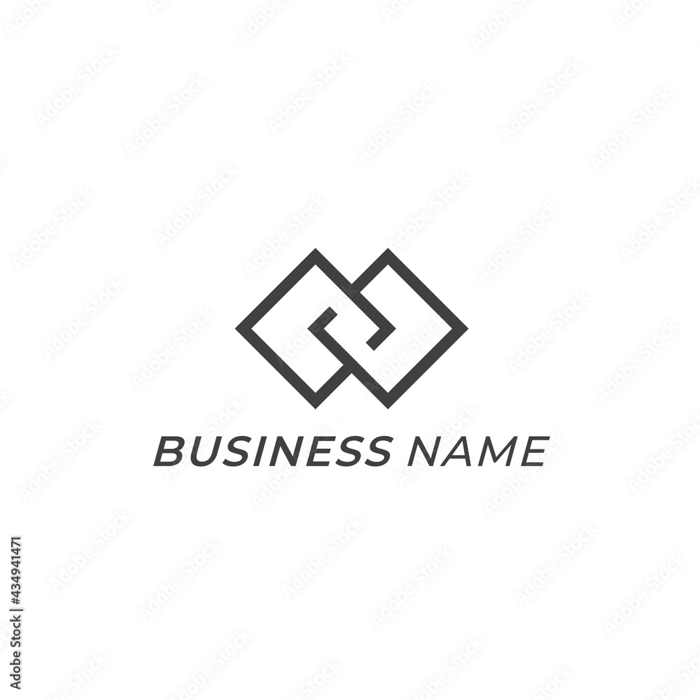 logo vector square and letter C logo vector square and letter C