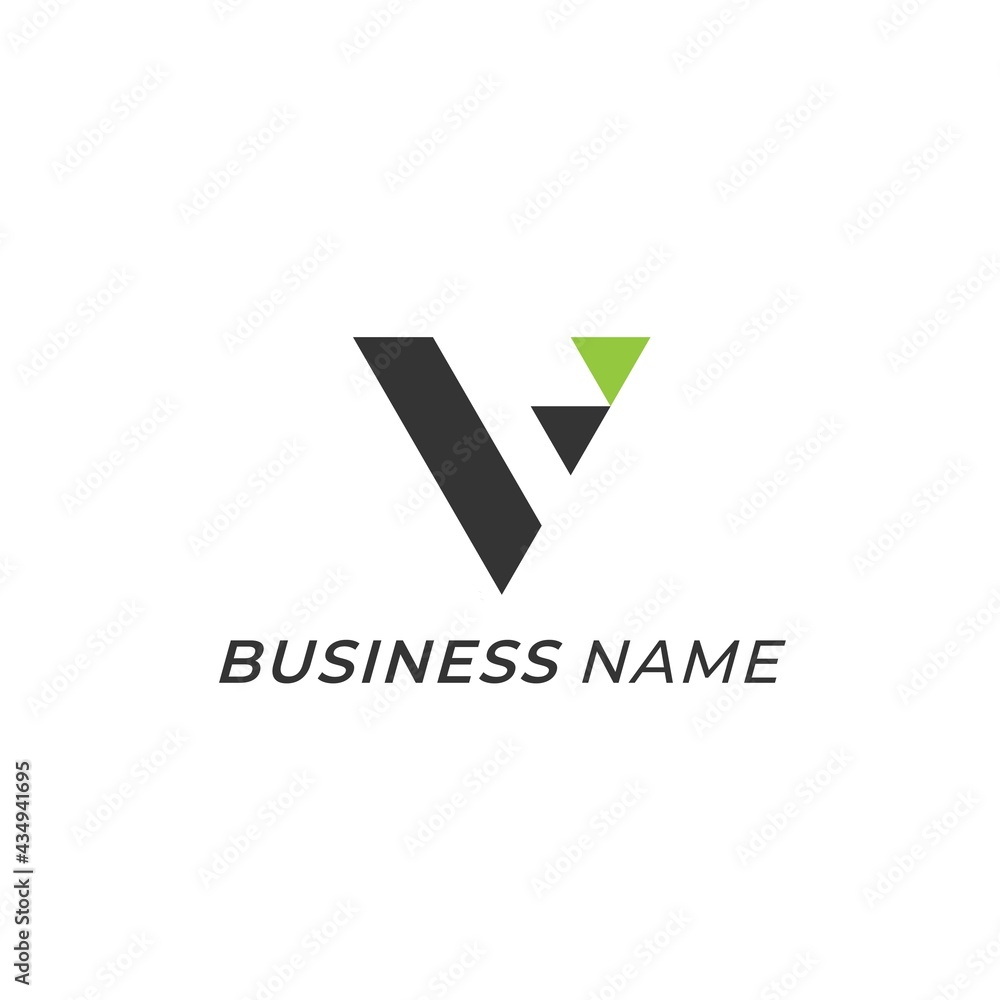 logo creative bold triangle letter v logo creative bold triangle letter v