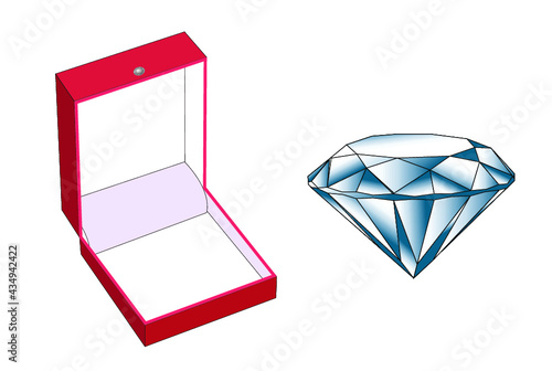 coffret bijoux diamant