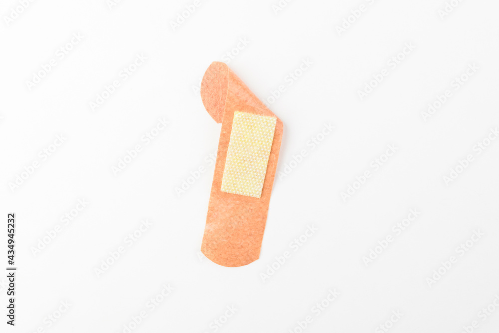 Band aid on white background Band aid on white background