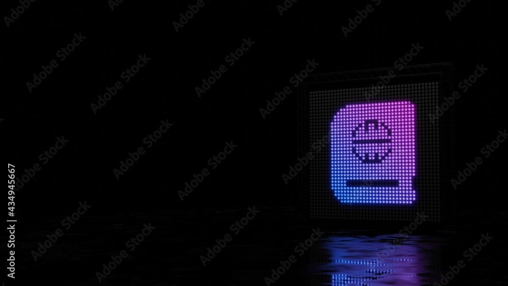 3d rendering of light shaped as symbol of atlas on black background 3d rendering of light shaped as symbol of atlas on black background