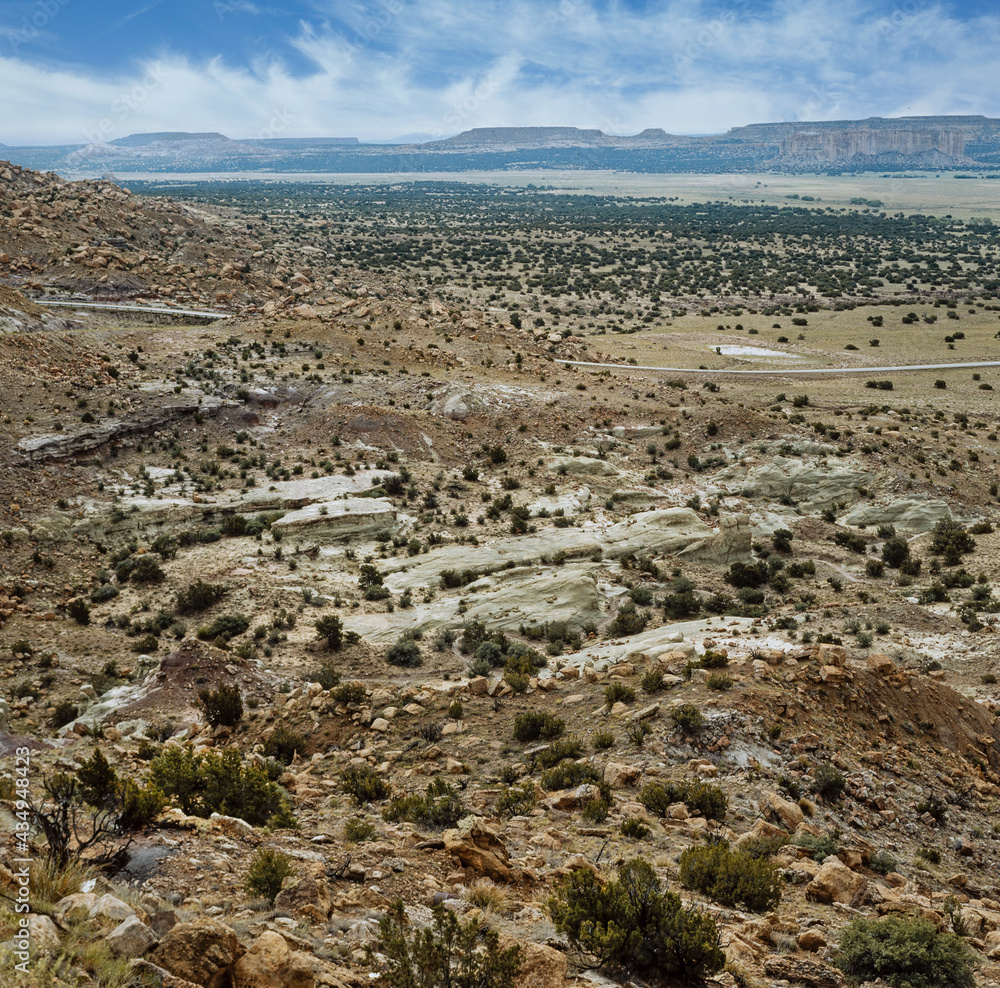 Prairies at acoma reserve New Mexico USA