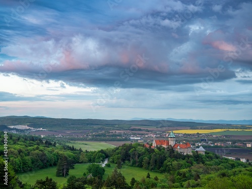 Smolenice castle monumental architecture photo