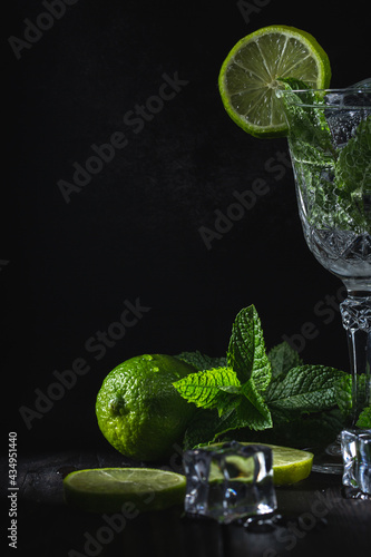 Mojito - Dark Food Photography photo